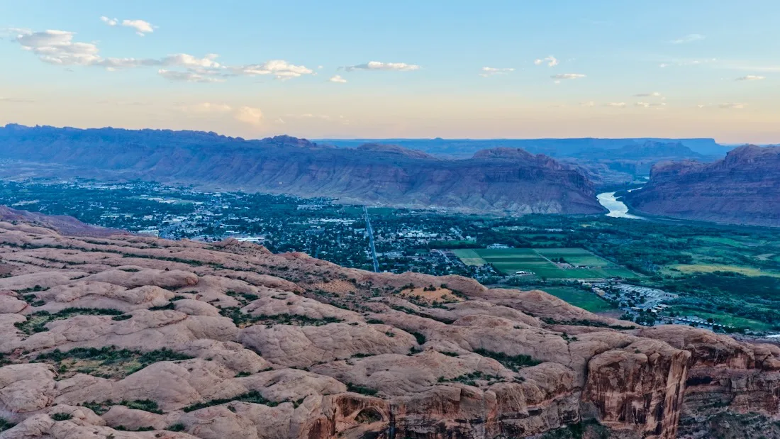 Blick über Moab