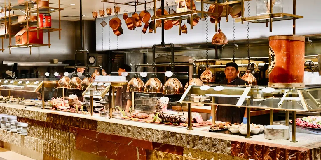 Bacchanal Buffet im Caesars Palace