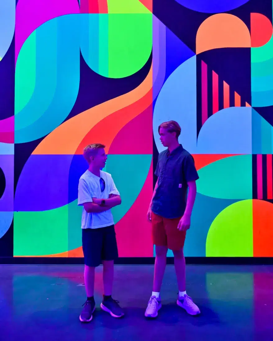 Ben und Flo in der Area 15