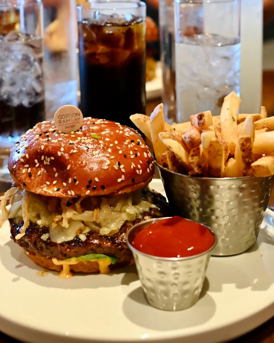 Der Gordon Ramsay Burger in Las Vegas