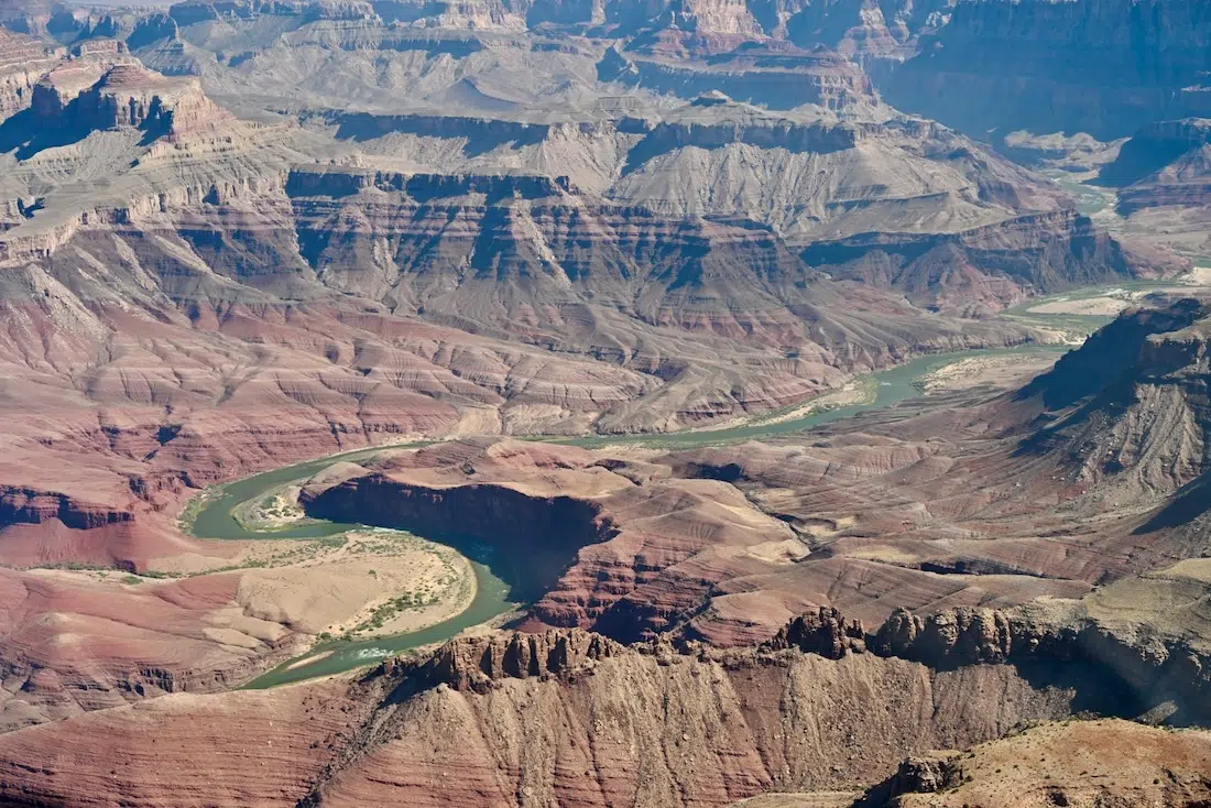 Helicopter über dem Grand Canyon