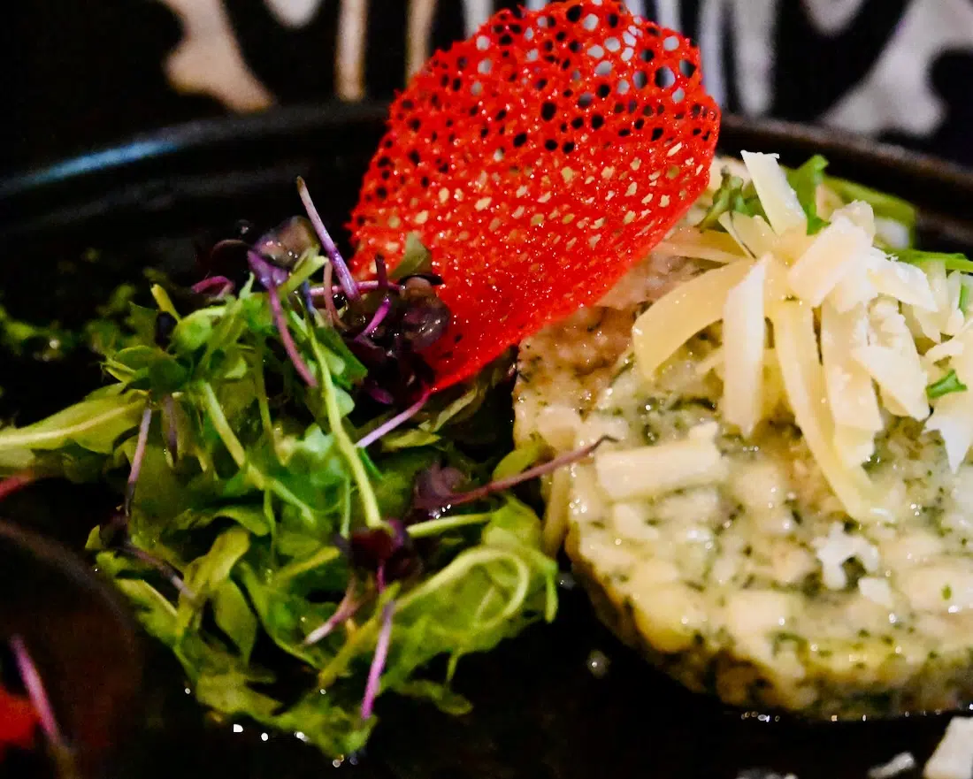Spinatknödel im Wirtshaus zur Bleaml Alm