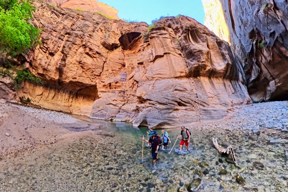 Wanderung The Narrows in Utah USA
