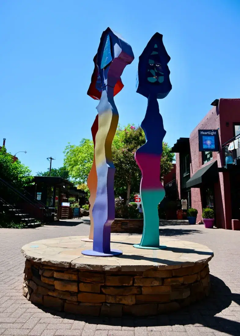 Kunstwerk in Sedona