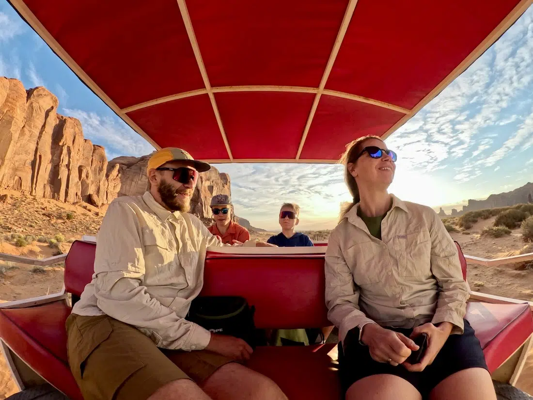 Fravely unterwegs mit Monument Valley Safari