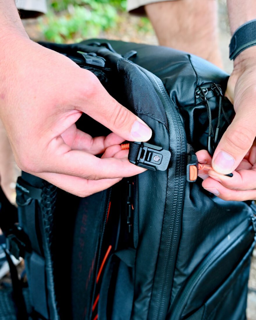 Magnetverschluss am PGYTECH OnePro Flex 30L