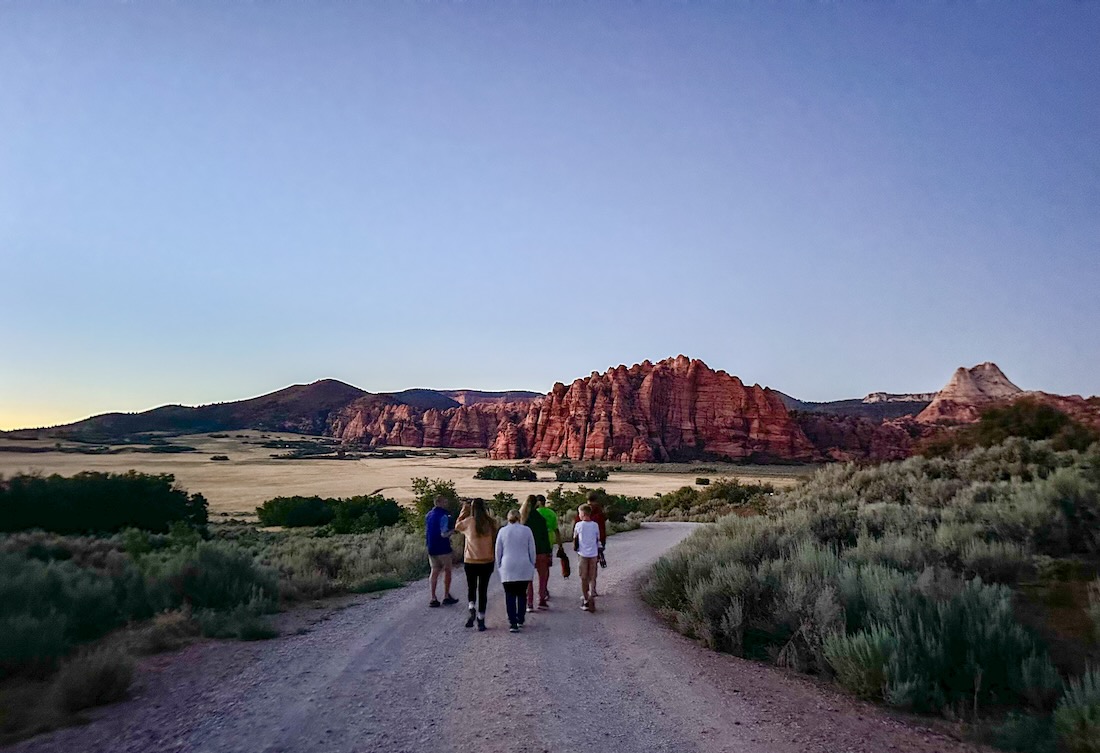 Auf dem Weg zum Stargazing