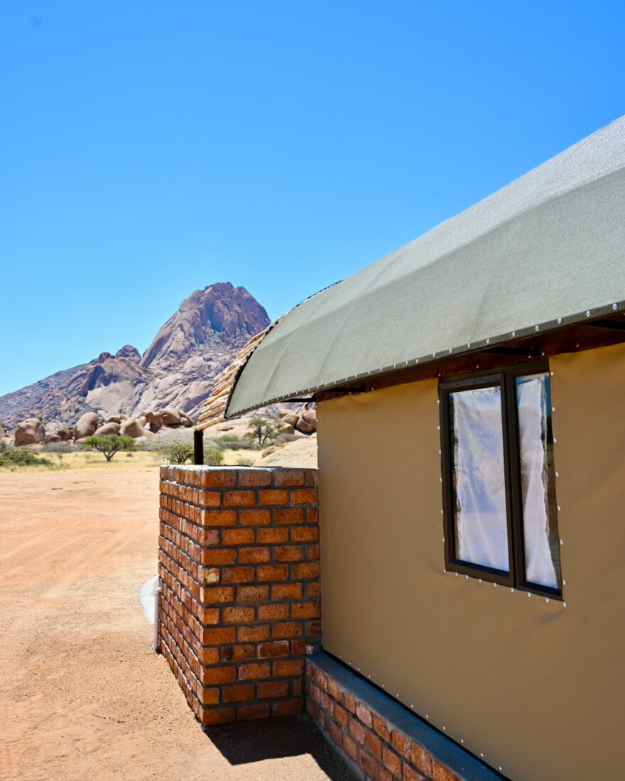Das Spitzkoppe Tendet Camp in Namibia
