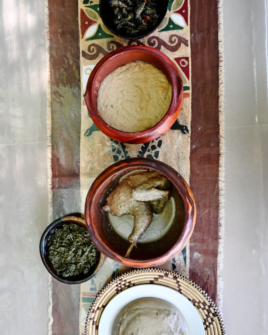 Essen im Pepata in Windhoek in Namibia