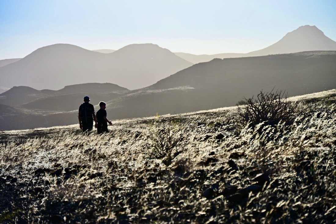 Flo und Band im Damaraland