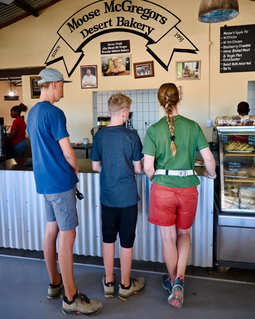 Fravely im Bäcker von Solitaire