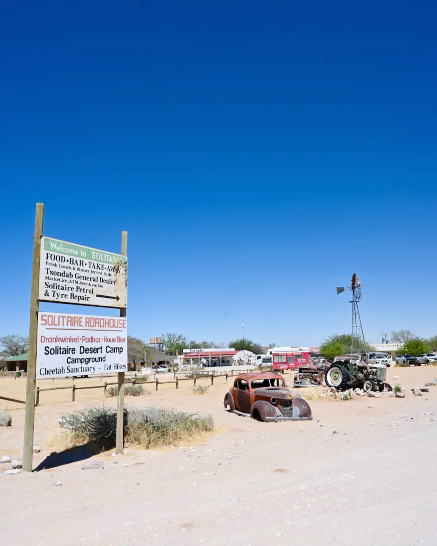 Solitaire in Namibia