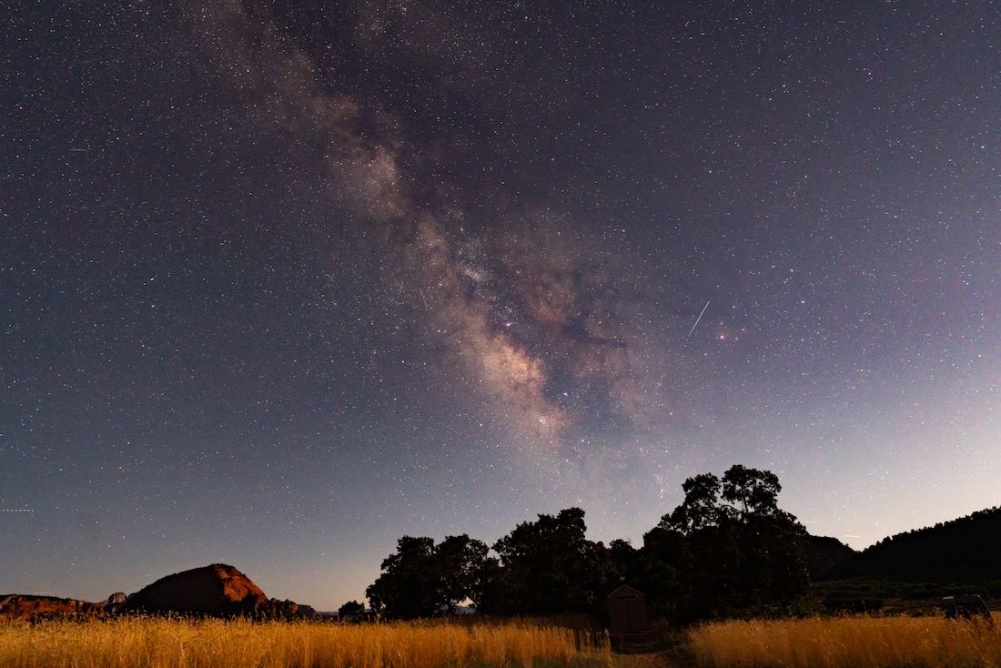 Sternenhimmel über Utah