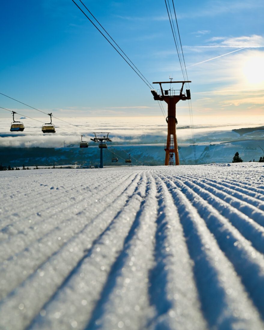 Skipiste in Oberwiesenthal