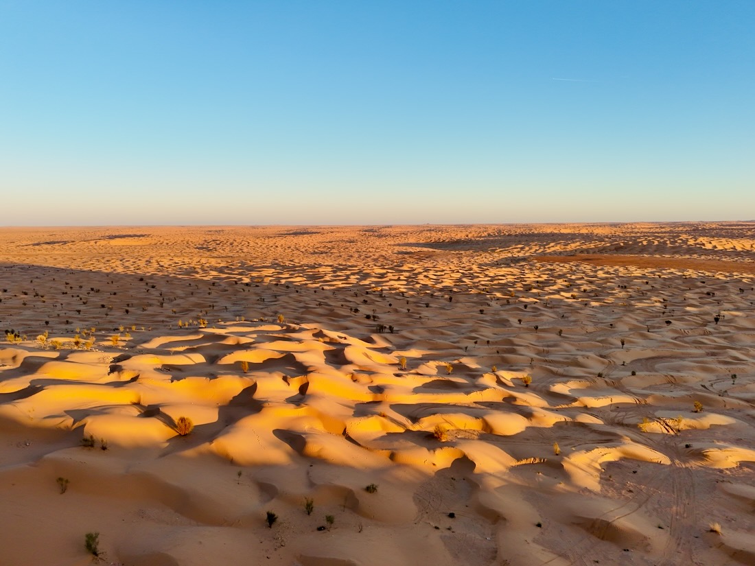 Die Sahara in Tunesien