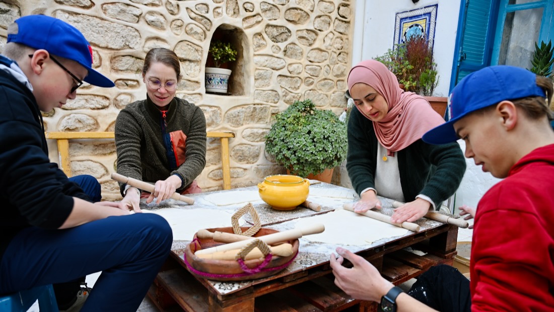 Fravely kocht mit CuisArt in El Kef