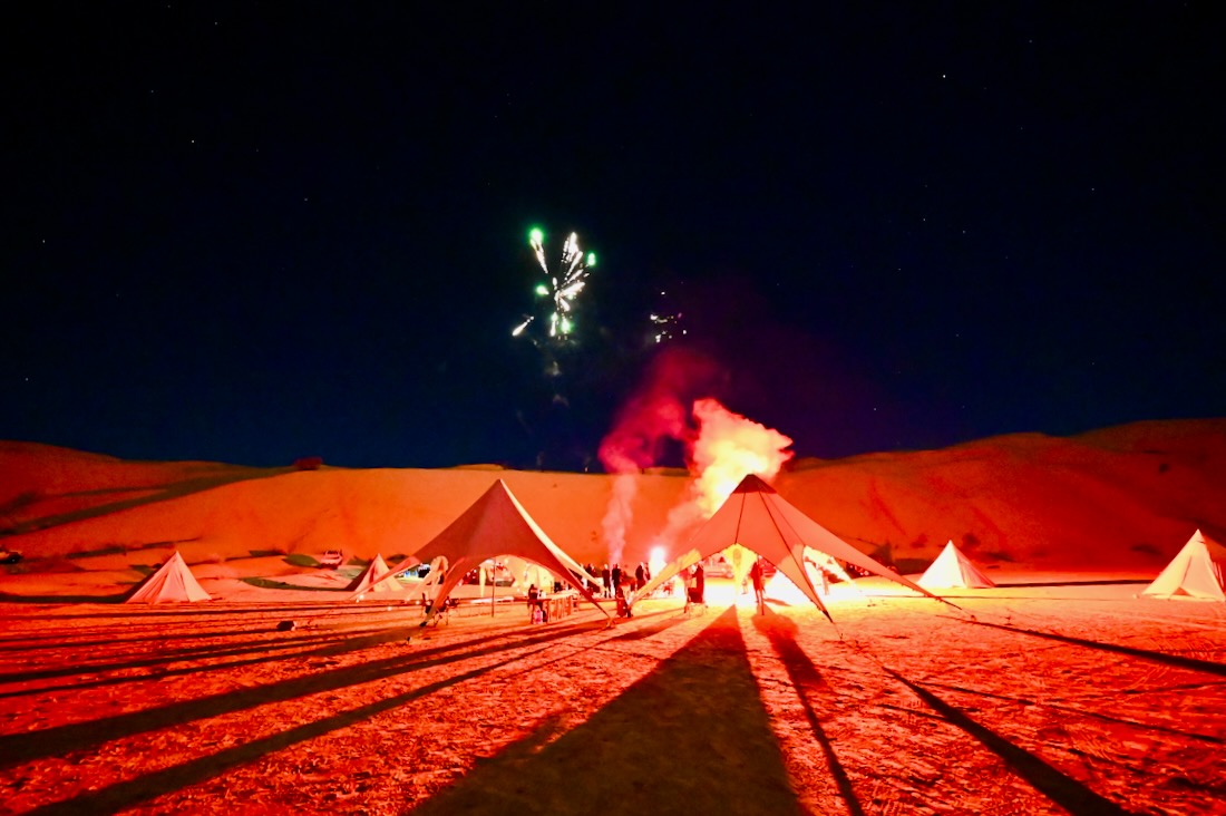 Silvester mit Bonheur Voyages in der Sahara von Tunesien