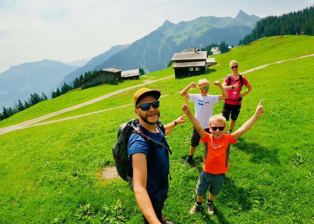 Auf der Matschwitz Alm am Golm