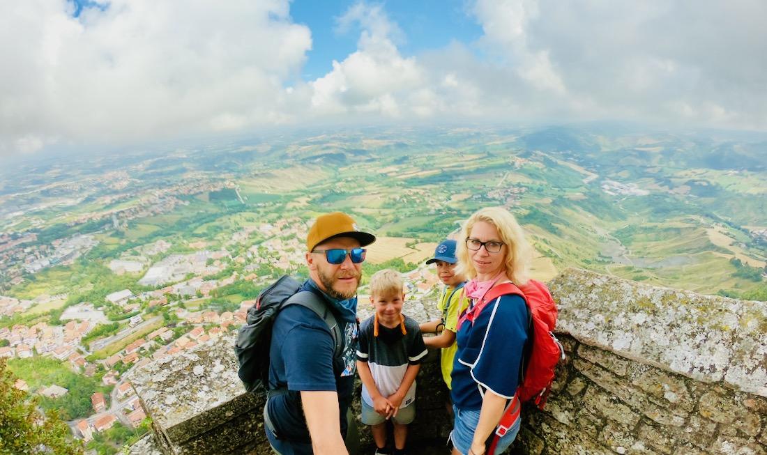 Blick von San Marino