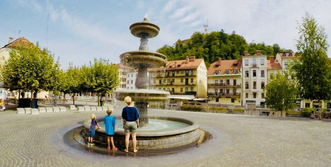 Brunnen Ljubiljana