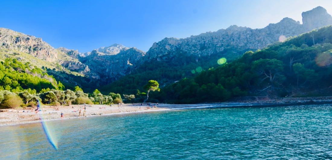 Cala Tuent auf Mallorca