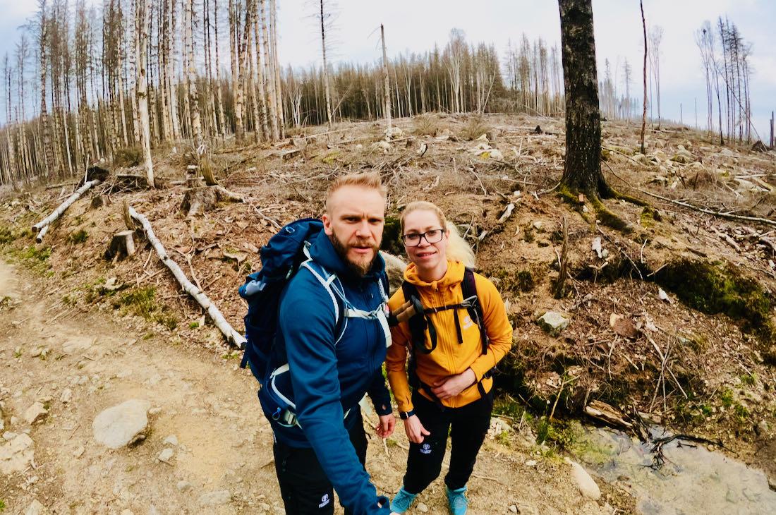 Der Beginn des Aufstiegs zum Brocken