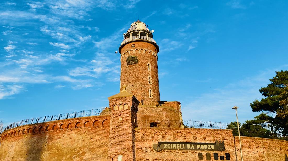 Leuchttrum in Kolberg