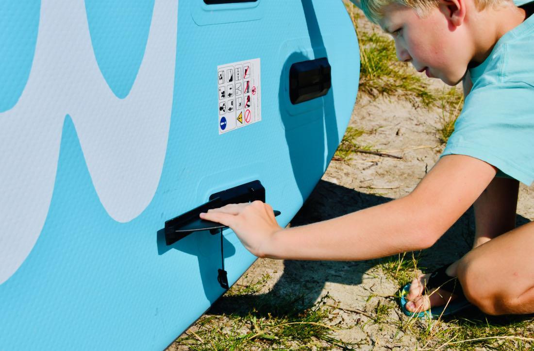 ECD Germany SUP - Finne einbauen