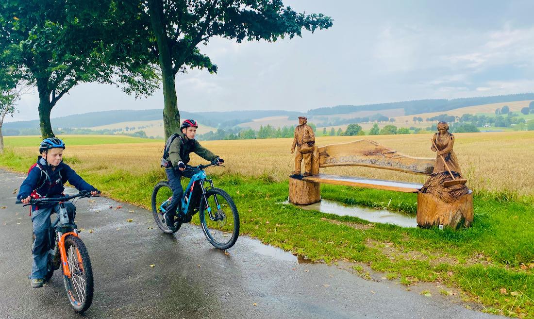 Flo und Ben auf der Blockline