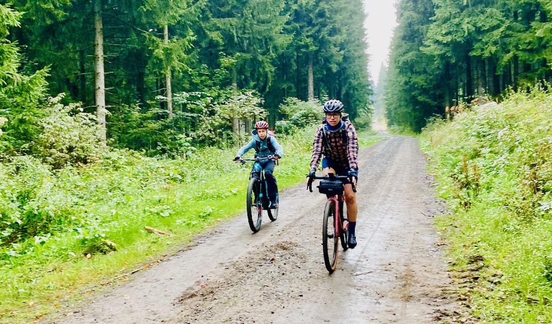 Flo und Melanie auf der Blockline