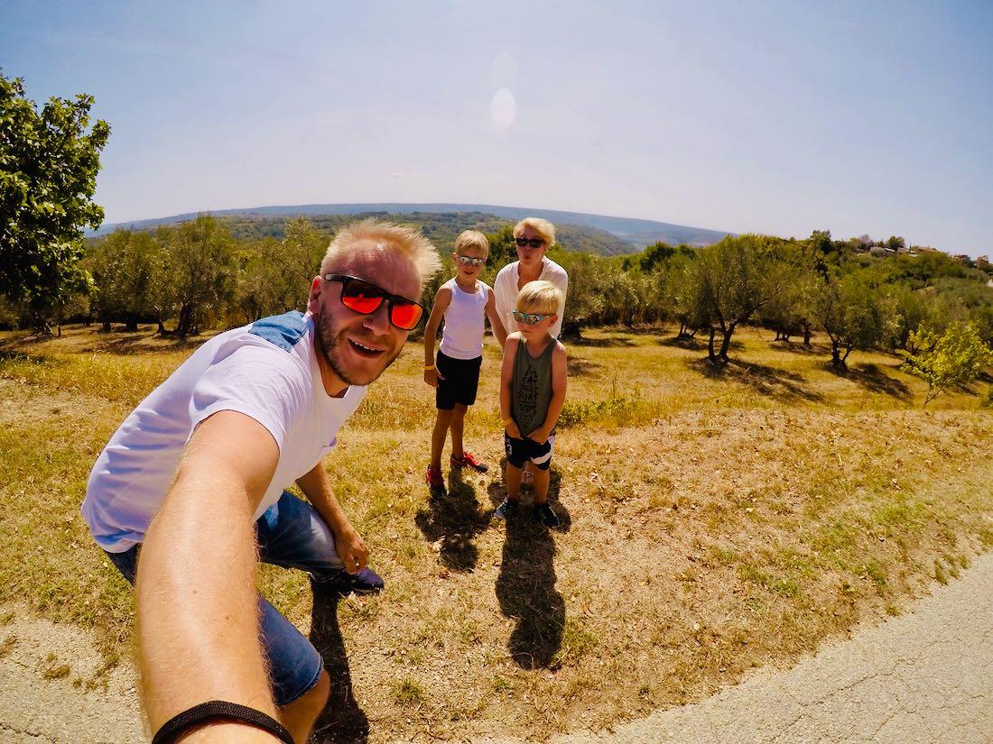 In Kroatien auf der Olivenölplantaje in Burje - Das letzte Land auf dem Roadtrip