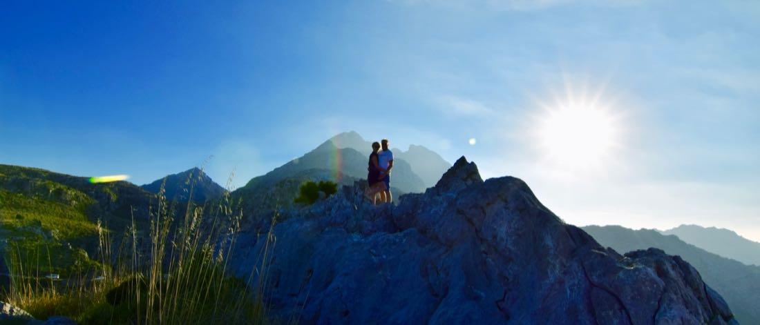 In den Bergen von Mallorca