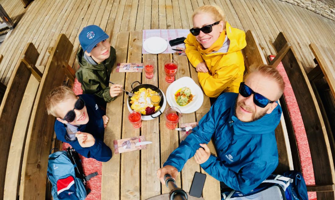 Kaiserschmarren und Spinatknödel