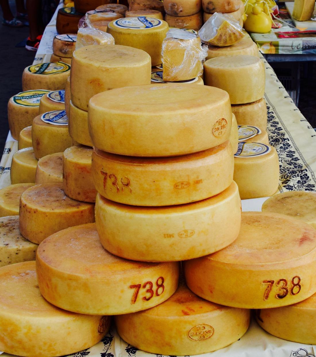Käse auf dem Markt