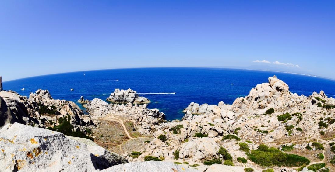 Küste von Sardinien