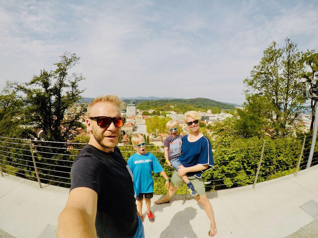 Lubljana - die Hauptstadt von Slowenien