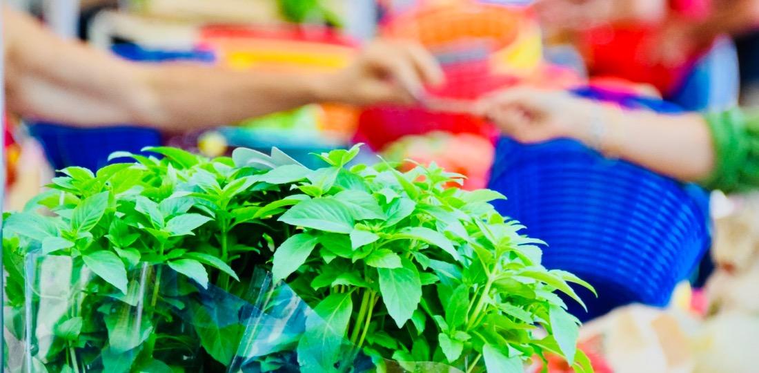 Markt in Aix-en-Provence in Südfrankreich