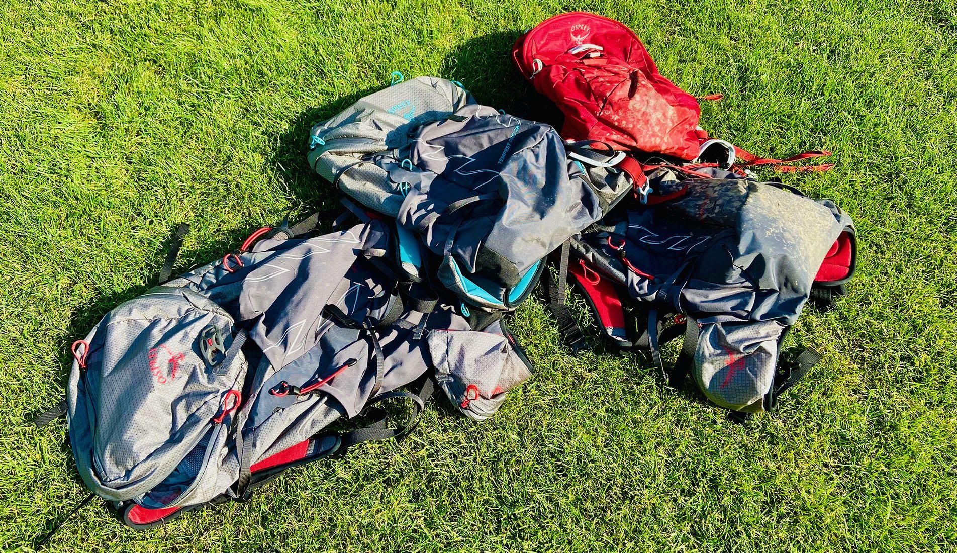 Osprey - dreckige Rucksäcke Header