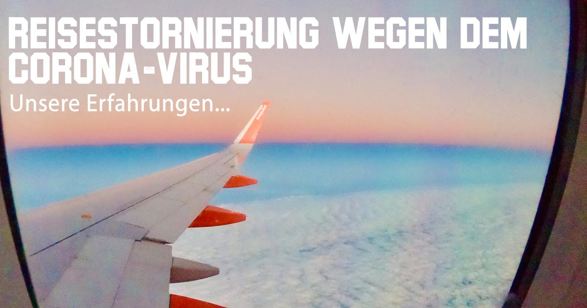 Reisestornierung wegen Corona