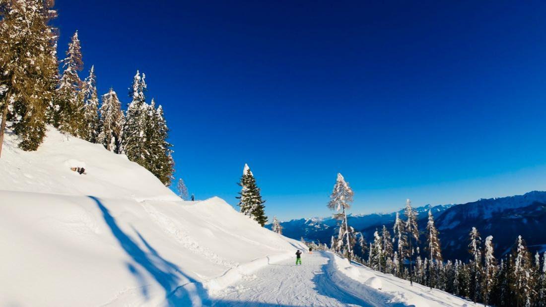 Auf der Piste der Emberger Alm